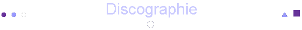 Discographie